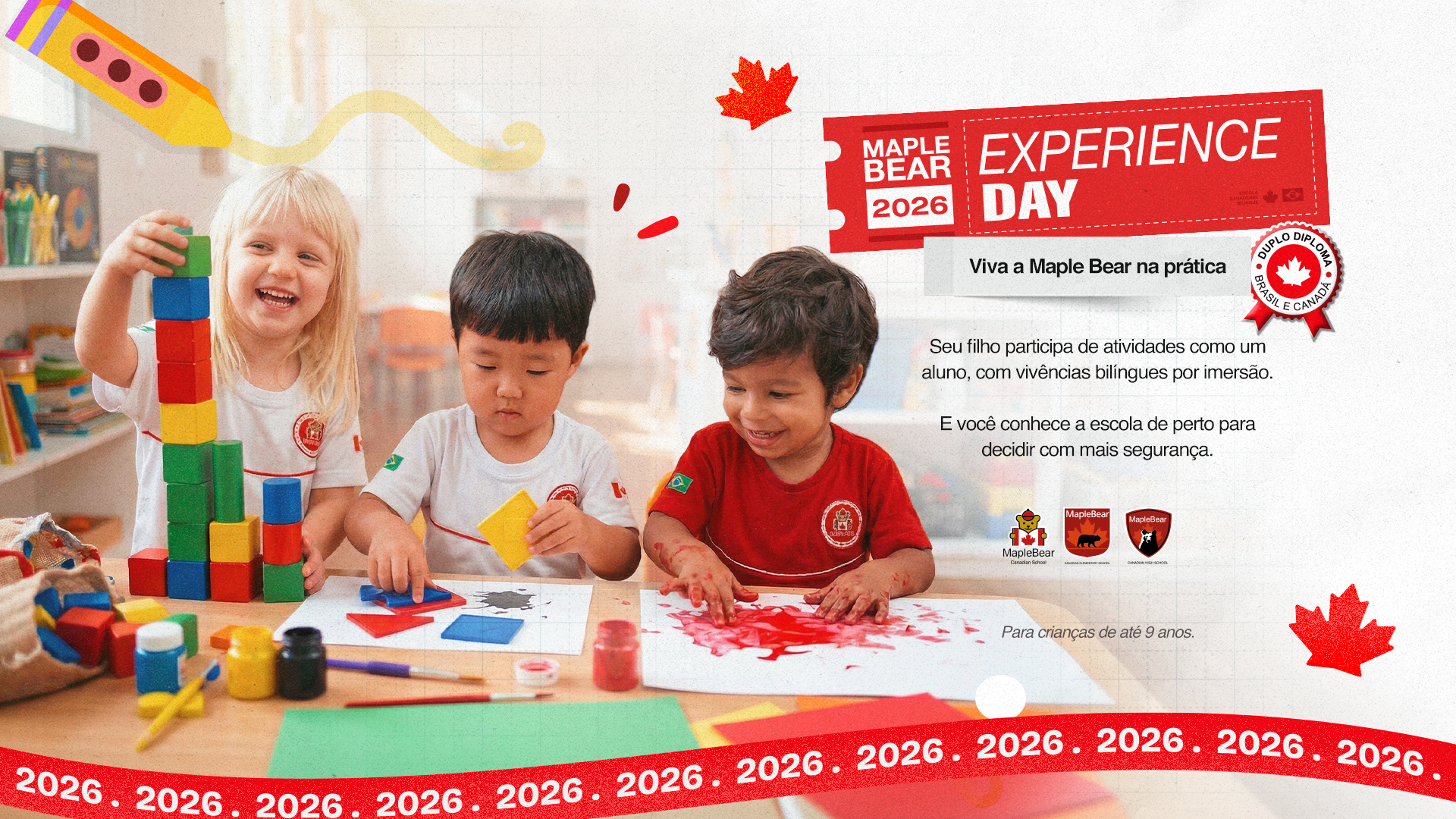 Por que escolher a Maple Bear?